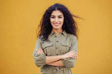 Arabic hairstyle